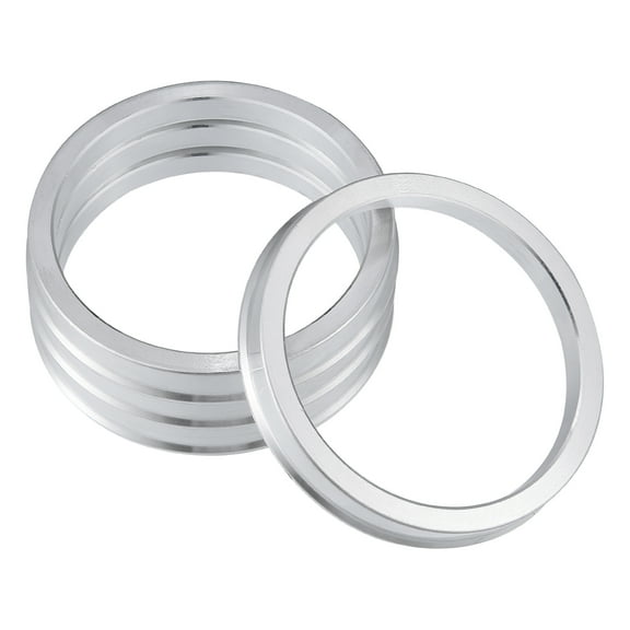 Unique Bargains 4pcs OD 78.1mm to ID 66.9mm Aluminum Alloy Car Hub Centric Rings Wheel Bore Center Spacer Replacement