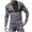 240#Gray, variant on Men's Casual Slim Fit Basic Henley Long Sleeve T-Shirt Men's Henley Long Sleeve T-Shirt Slim Fit V Neck Shirts Stretch Tee Gym Workout Bodybuilding Athletic Training Tee Shirts Casual Hipster Tops