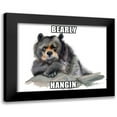 thumbnail image 1 of Shefranov, Olga 24x20 Black Modern Framed Museum Art Print Titled - Bearly Hangin, 1 of 5