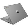 thumbnail image 4 of HP 2023 Newest Chromebook Laptop, 14 Inch Display, Intel Celeron N4120 Processor, 4GB RAM, 128GB Storage (64GB eMMC+64GB MSD Card), Intel UHD Graphics 600, WiFi, Bluetooth, Chrome OS, Modern Gray, 4 of 5
