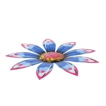 MERRYHAPY Large Metal Wall Art Outdoor Flower Decoration Iron Ornament for Homeowners Pack