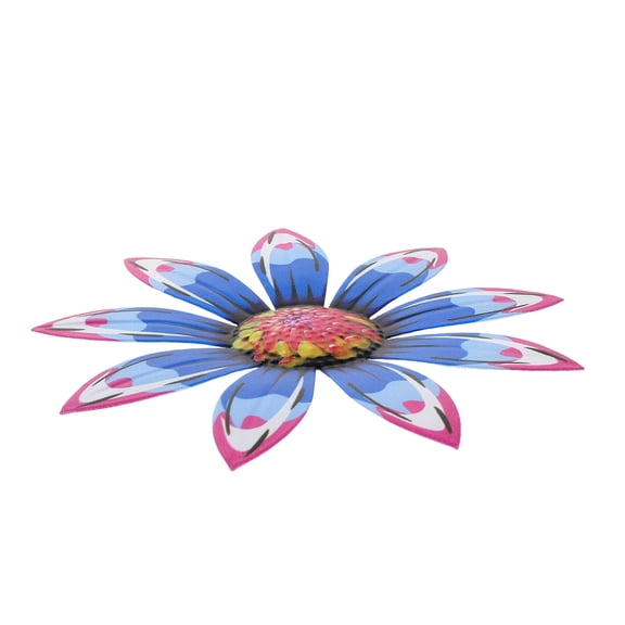 MERRYHAPY Large Metal Wall Art Outdoor Flower Decoration Iron Ornament for Homeowners Pack