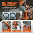 thumbnail image 5 of KFFKFF Mag Drill, 1450W 1.57" Hole Creation Diameter, 12500N 850 RPM Compact Electrical Drill Press, Featuring Adjustable Speed, Versatile Drilling Apparatu, 5 of 9