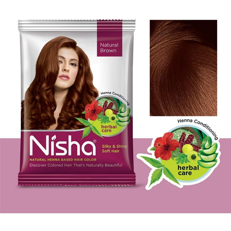 Nisha Herbal Henna Cone (Pack of 6)