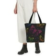thumbnail image 2 of Ratiio Butterfly Print Shoulder Bag for Women, Polyester Crossbody Purse Lightweight Handbag for Daily Travel and Casual Use, 2 of 6