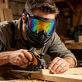 thumbnail image 6 of YiJuHui Full Face Mask for Mowing, Grinding, Dust-Proof Goggle, Anti-Fog, Washable, Adjustable, for Lawn Care, Construction, Workshop, 6 of 7