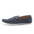thumbnail image 2 of Jazamé Men's 41296 Carlos Slip On Driver Loafers Driving Moccasin Flats Shoes, Blue, 10, 2 of 3