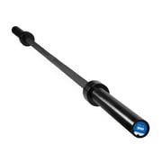 CAP Barbell Weightlifting 7 Ft. Olympic Solid Power Squat Bar, Black