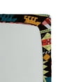 thumbnail image 2 of Ambesonne Ethnic Fitted Sheet, Flowers Arrows, Queen Size, Multicolor, 2 of 2