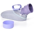 thumbnail image 1 of Urinarios femeninos, contenedor de orina a prueba de fugas de 700 ml Cámaras para urinarios femeninos Botellas portátiles para orinar fáciles de limpiar, 1 of 4