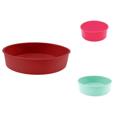 Silicone Cake Mold 4 6 8 10 Inch Easy Demoulding Heat Resistant DIY Round Shaped Pastry Mould for Kitchen