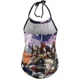 thumbnail image 2 of Animation My Hero Academia Children's One-piece Swimwear Halterneck Swimsuit Summer Beach Girl's Bathing Suits Breathable Beachwear, 2 of 7