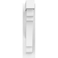 thumbnail image 2 of Ekena Millwork 5"W x 16"D x 22"H Olympic Architectural Grade PVC Outlooker with Block Ends, 2 of 8