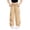 Z-04Khaki, variant on YunPes Girls Y2K Denim Pants Frayed Star Embroidered Wide Leg Pants with Elastic Waist Trendy Straight Leg Trousers Hip-Pop Streetwear
