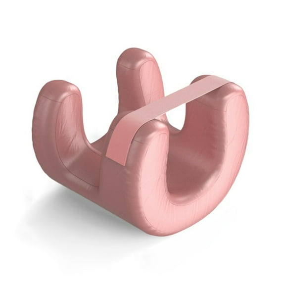 Soft Sleeping Pillow Face Support Pillow For Neck Support Side Sleeper (Pink)