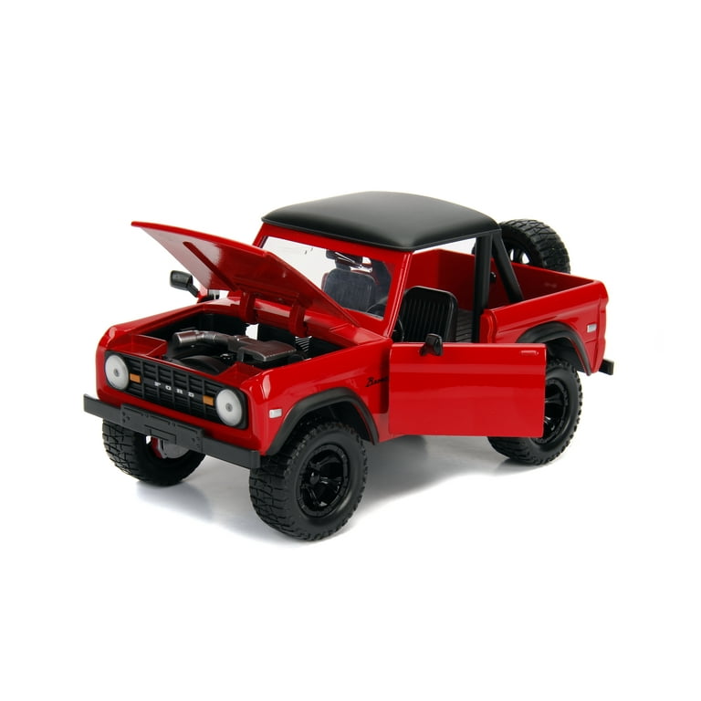 Jada Toys Just Trucks 1:24 Scale 1973 Ford Bronco Open Top