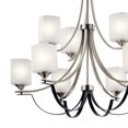thumbnail image 2 of 52277NI-Kichler Lighting-Tula - 9 Light 2-Tier Chandelier - 32 Inches Tall By 34 Inches Wide     -Traditional Installation, 2 of 4