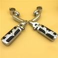 thumbnail image 3 of HTT-MOTOR Chrome 360 Adjustable Peg Mounting Kit Eagle Hawk Style Footrest For Yamaha V-STAR Roadstar Suzuki Boulevard Equipped with 1 inch (1")25mm Front Engine Guard Frame Tube, 3 of 6