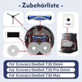 thumbnail image 3 of Para las Piezas de la Aspiradora Robot T30 PRO Omni / T30 Omni / T30 Max, Cepillo Lateral Principal, Filtro HEPA, 3 of 5