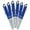 Blue, variant on SyPen Stylus Pen for Touchscreen Devices, Tablets, iPads, iPhones, Multi-Function Capacitive Pen With LED Flashlight, Ballpoint Ink Pen, 3-In-1 Metal Pen, 6PK, Blue