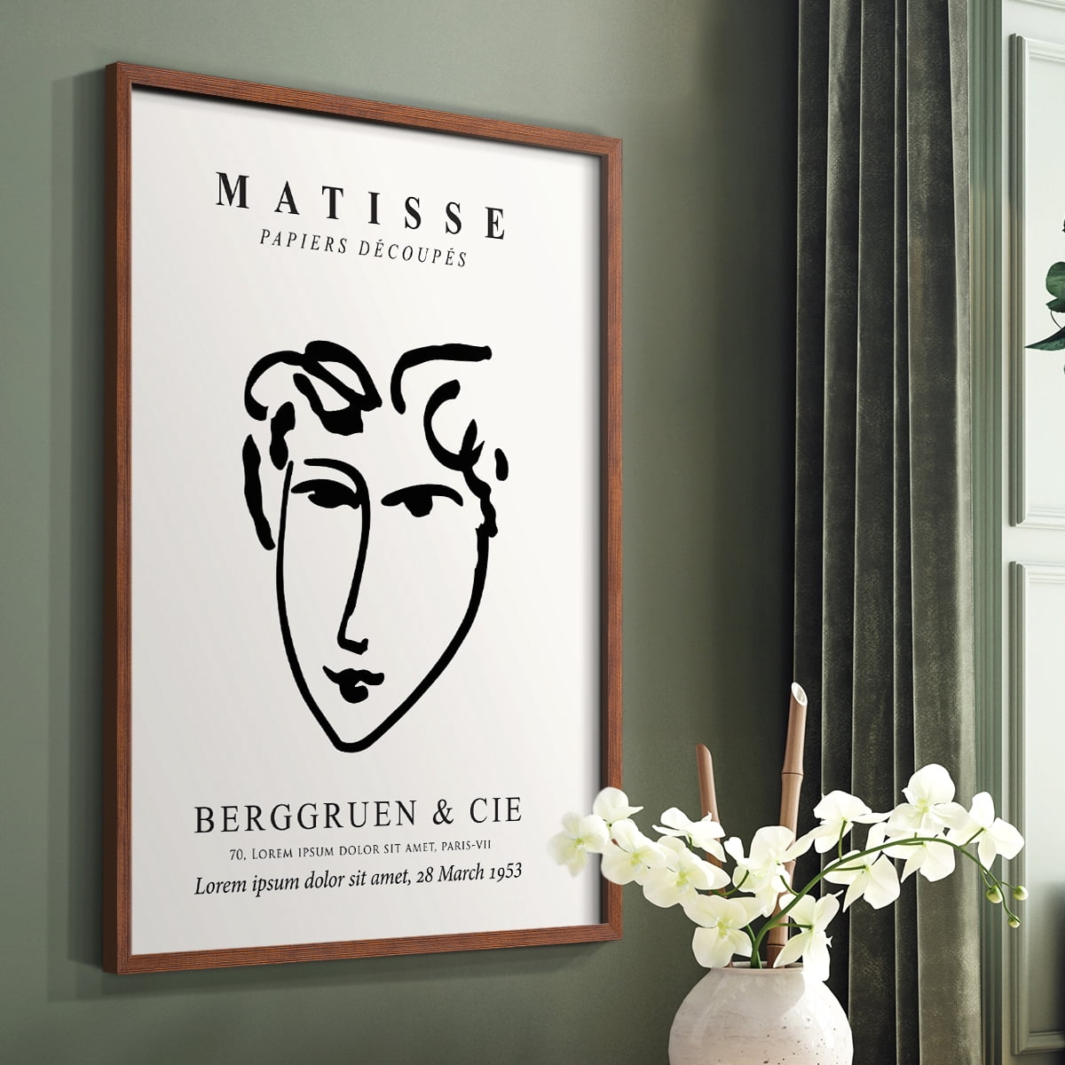 Matisse LXXVI Framed Print - Solid Wood