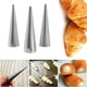 thumbnail image 1 of 5 uds DIY conos espirales de acero inoxidable horneados croissants tubos moldes para repostería, 1 of 6