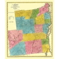 thumbnail image 2 of Burr 12x14 Black Ornate Wood Framed with Double Matting Museum Art Print Titled - Essex New York Landowner - Burr 1829, 2 of 4