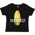 thumbnail image 3 of Inktastic Aw, Shucks Corn on the Cob Humor Boys or Girls Toddler T-Shirt, 3 of 5