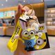 thumbnail image 1 of LLavero de Minions de Anime serie del zodiaco chino, llavero de dibujos animados para niños, Bolsa Escolar, accesorios para llaves de coche, regalo, 1 of 5