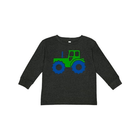 

Inktastic Cute Green Tractor Gift Toddler Boy or Toddler Girl Long Sleeve T-Shirt