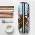 thumbnail image 7 of Goofa Christmas Horse Pattern Leather Pencil Case, Pencil Pouch, Pencil Bag, Pen Case, Pen Pouch, Pen Bag, Pencil Pouches, Pencil Bags,College Pencil Case, 7 of 7