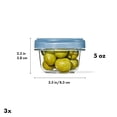 thumbnail image 2 of OXO SoftWorks Twist & Stack Container – 5 oz – 3 Pack, 2 of 7