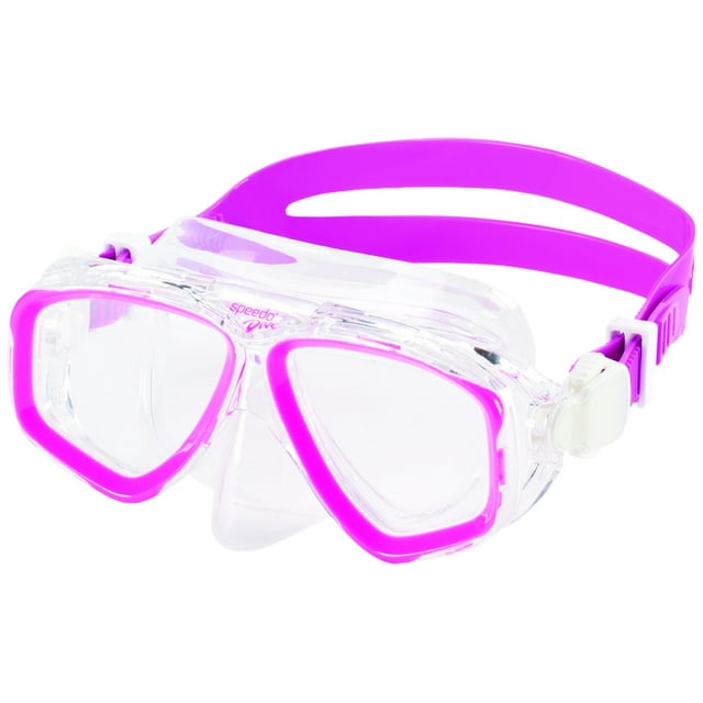 Máscara de natación, esnórquel y buceo Speedo, unisex y infantil, antivaho
