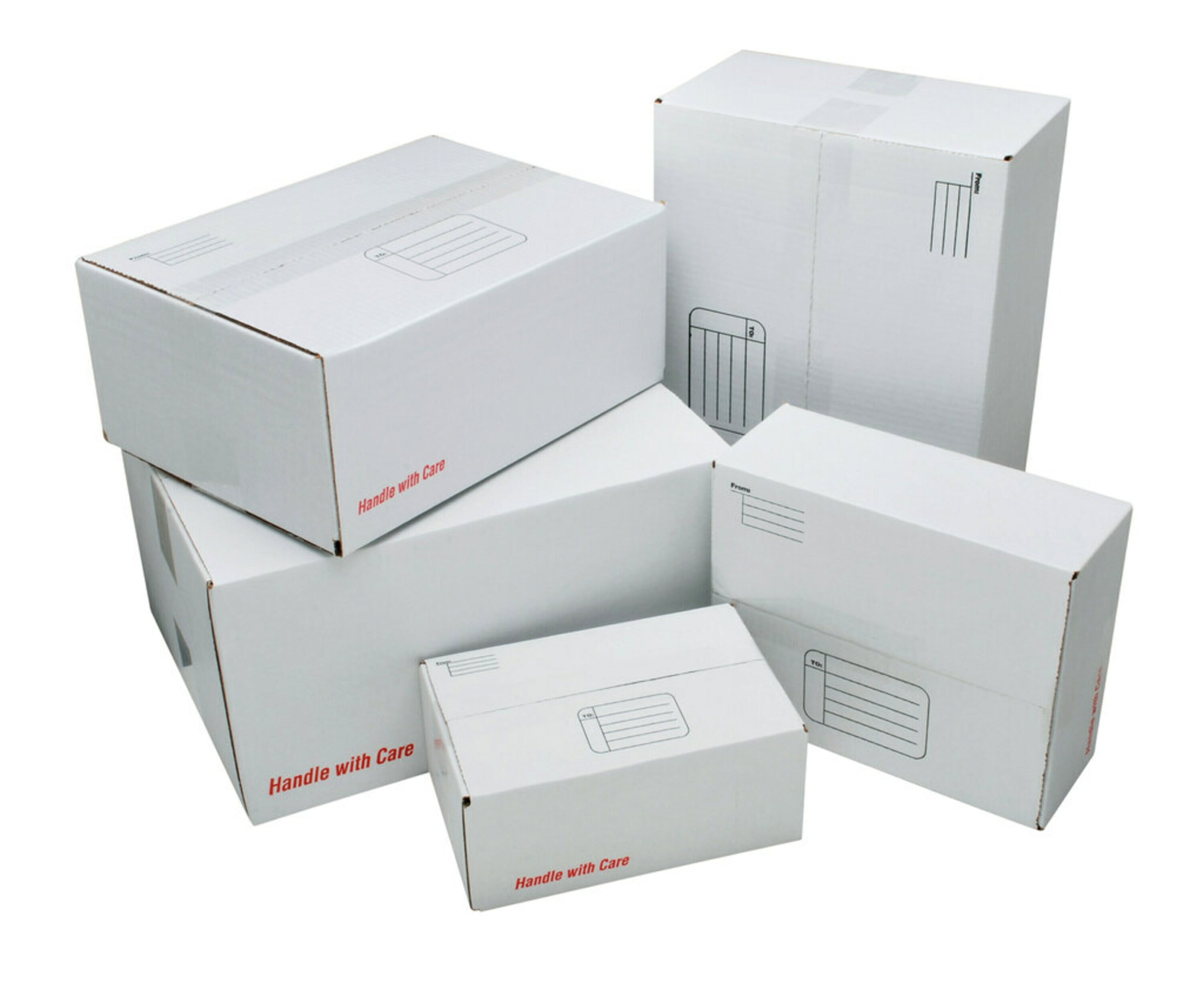 Scotch Mailing Box, White, 14 in. x 10 in. x 5.5 in.