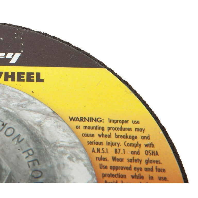 NNE grinding foundation neutral 14g ×2 Forney 71819 Grinding Wheel with 5/8-Inch-11 Threaded Arbor