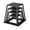 black, variant on TEQIN Steel Plyometric Box,Exercise Step Up Box,Anti-Slip Pre-Assembled Plyometric Jump Box for Home Gym Conditioning and Strength Training,Plyometric Platform Step 12-18-24-30 Inch