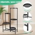 thumbnail image 6 of golytefs 5-Tier Large Plant Stand Floor-stand Pot Holder Staggered Flower Display Shelf, 6 of 9