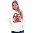 thumbnail image 4 of Fat Pants Season Thanksgiving Turkey Hoodie Sweatshirt Women Men Brisco Brands X, 4 of 6