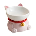 thumbnail image 3 of Lucky Cat Soporte para Cuenco para refrigerios, Cuenco para refrigerios, Platos para refrigerios, Cuenco de Postre Multiusos, frutero para postres de Rosa, 3 of 8