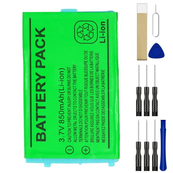 Replacement Battery BT-GH188 For Nintendo Game Boy Advance SP Console AGS-001 Tool