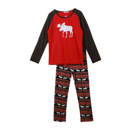 

MERSARIPHY Christmas Family Pajamas Set Adult Women Kids Sleepwear Nightwear