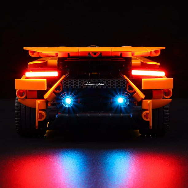 Kyglaring LED Light Kit for Lego Technic Lamborghini Hurac n Tecnica Orange Advanced Building Toy Compatible with LEGO 42196 Building Blocks No Model Classic Version Walmart