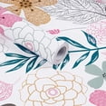 thumbnail image 2 of Caltero Peel and Stick Wallpaper Floral Wallpaper Self-Adhesive Removable Wallpaper, 17.7in x 590in, 2 of 8
