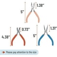 thumbnail image 5 of Mr. Pen- Jewelry Pliers, 3 Pack, Jewelry Making kit, Pliers for Jewelry Makin, 5 of 6