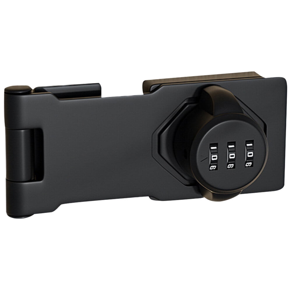 1 Set Door Combination Lock Antitheft Drawer Lock Double Open