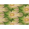 thumbnail image 1 of Ahgly Company Machine Washable Indoor Rectangle Transitional Metallic Gold Area Rugs, 3' x 5', 1 of 7