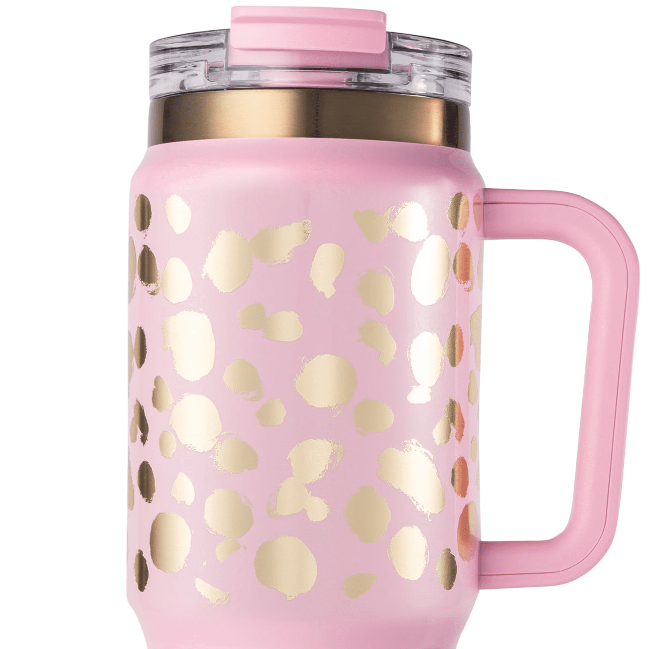 Pink & Gold Dots