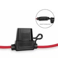 thumbnail image 5 of 5 Set Inline Standard Blade Fuse Holder Splash Proof DC 12V 30A 14AWG Fuses, 5 of 10