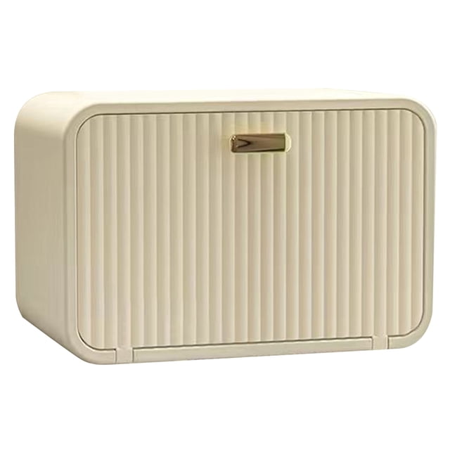Funda para caja de pañuelos de pared 2 en 1, impermeable, para baño, color blanco lechoso