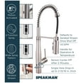 thumbnail image 5 of Speakman SBS-1043-SS Neo Touchless 1.8 GPM Single Hole Pre-Rinse Pull Down Kitchen Faucet, 5 of 7